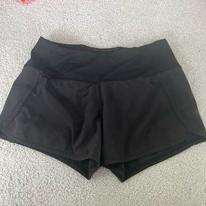 Lululemon black shorts